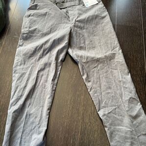 ユニクロ 感動パンツ ウールライクグレー メンズ