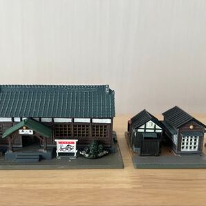 トミーテック ジオコレ 建物コレクション 駅前セット 駅舎 詰所 便所 交番
