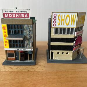 トミーテック ジオコレ 建物コレクション 駅前歓楽街 中華屋 劇場
