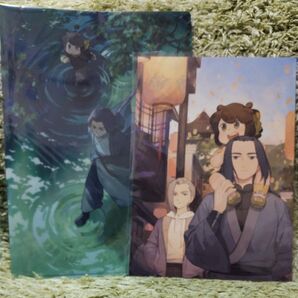 映画 ロシャオヘイセンキ 羅小黒戦記 2 クリアファイル 入場者特典 イラストキャンバスボード