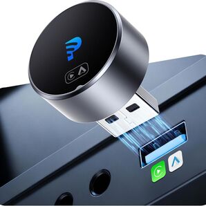 Mini 2.0 ワイヤレスCarPlay/Android Auto アダプター プラグ&プレイ・自動接続・安定高速通信