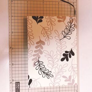 家計簿 ノート 布 白 ホワイト