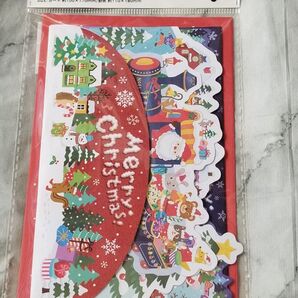 ポップアップカード クリスマス メッセージ