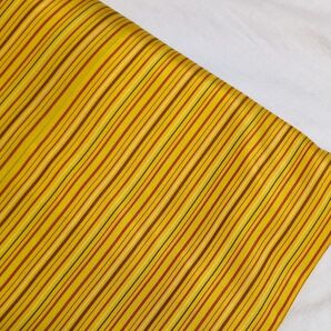 自宅で洗える羽織 ポリエステル 100% 黄色 縦