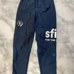 SFI FOR THE FUTURE ロゴプリント トラックパンツ ネイビー sfida