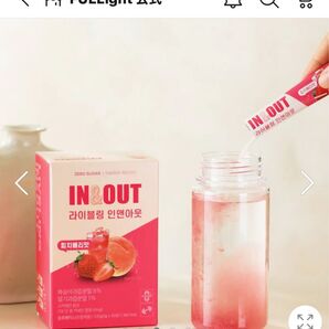 IN&OUT ライブリング インアンドアウト ピーチベリー味