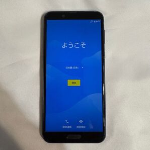 AQUOS sense2 SHV43 ブラック|動作OK|軽いキズあり|本体のみ SIMフリー