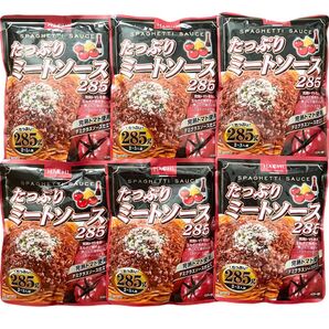 ハチ食品 たっぷりミートソース 285g ×6袋セット パスタソース