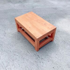 スツール 無垢 家具 オーダーメイド ハンドメイド 踏み台 踏み台 木製 花台 センターテーブル 杉 パイン 檜