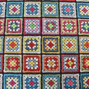 SALE ゴブラン織り カラフルなパッチワーク