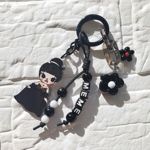 黒キーホルダー