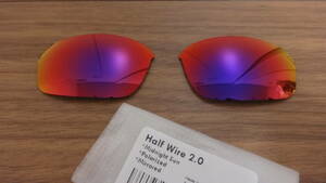 ★オークリー ハーフワイヤー2.0用 カスタム偏光レンズ MIDNIGHT SUN Color Polarized 新品 OAKLEY　HALF WIRE　2.0　HALFWIRE