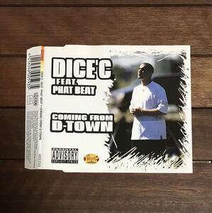 【eu-rap】Dice'C Feat. Phat Beat / Coming From D-Town［CDs］《2b076》