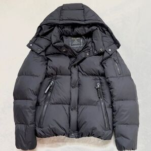 【新品同様★】ナノユニバース 西川ダウン ネイビー S 後期型フランスタグ 購入タグ付き