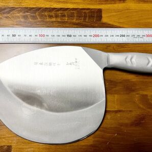 台湾包丁 丸型 マグロ解体 丸刃 大型 鮪解体 現地買付品 2斤弱 鮪包丁(銀三鋼) マグロキャスティング 約1kg