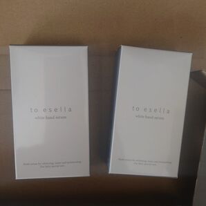 to esella white hand serum ホワイトハンドセラム 2個セット