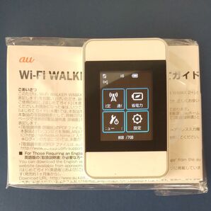 au Wi-Fi WALKER WiMAX 2+ HWD15SWA ホワイト 528