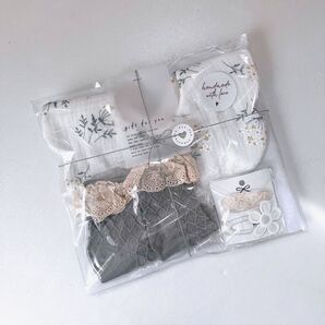 ベビー ギフト セット プチギフト プレゼント 女の子 出産祝い スタイ 花柄 ハンドメイド ギフトセット ベビー用品