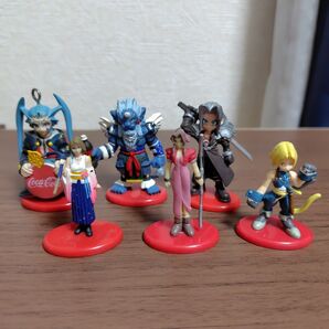 ファイナルファンタジー コカコーラ フィギュア キマリ シーモア セフィロス エアリス ユウナ ジタン