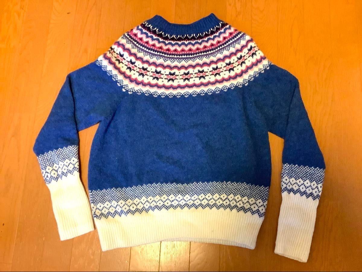 Harley of Scotland / ハーレー・オブ・スコットランド　ノルディック柄　クルーネックセーター　