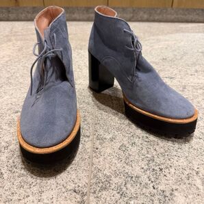 脚長効果 Repetto レペット スエード ショートブーツ