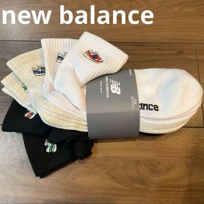 新品未使用 new balance ニューバランス 靴下 メンズ 6足セット