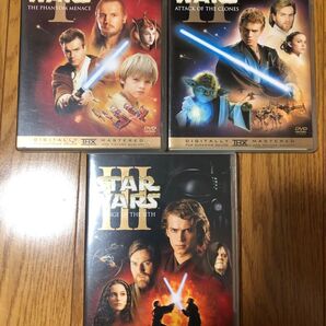 スターウォーズ エピソード1〜3 STAR WARS Ⅱ Ⅲ DVD 3作品セット