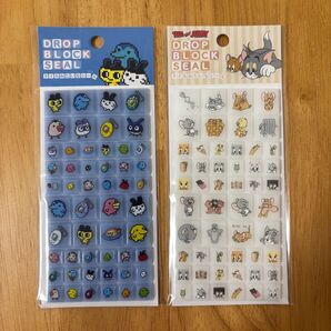 タイルシール 2枚セット たまごっち トムとジェリー