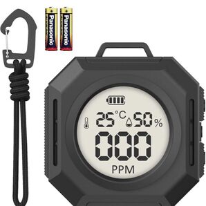 2025年新登場・日本アウトドア専用設計一酸化炭素チェッカー 3in1 大画面