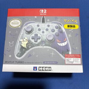 【新品未開封】ホリパッド TURBO for Nintendo Switch 2 ゴーストパーティー ゲンガー ミミッキュ