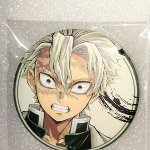 鬼滅の刃 不死川実弥 柱展 キービジュアル マット缶バッジ 未使用品