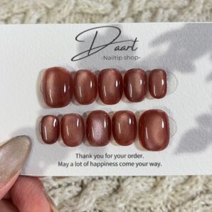 大人気カシス マグネットネイル ネイルチップ うるつや 人気カラー うるうる ちゅるんネイル ハンドメイド