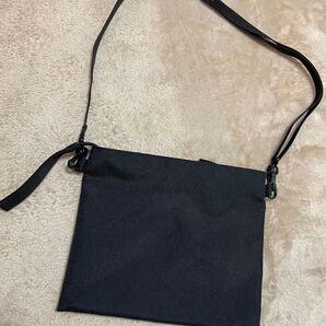無印良品 ショルダーバッグ サコッシュ ブラック