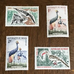 切手 ☆ 海外切手 ☆ stamp ☆ REPUBLIQUE DU NIGER ☆ ニジェール ☆ NIGER ☆ アフリカ ☆ サハラ ☆ AFRICA ☆ 鳥 ☆ postage ☆ 中古品