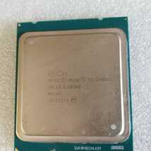 岐阜 即日発 送料198円 ★ Intel Xeon E5-2609 V2 SR1AX 2.5GHz 4コア 4スレッド FCLGA2011 2個セット ★ 確認済 管 C240r_画像4