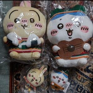 ちいかわ エニマイくじ C賞 うさぎぬいぐるみ. B賞 ハチワレぬいぐるみ、D賞 うさぎキーホルダー 、ハチワレキーホルダー 新品