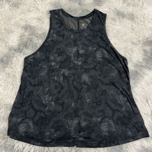 all in motion ブラック 迷彩 タンクトップ 【M】 ノースリーブ タンクトップ ランニング