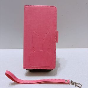 Galaxy S10 手帳型 ケース カード収納 ピンク かわいいギャラクシーS10 ストラップ付き カード収納 スタンド機能付き