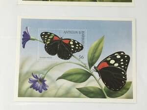  stamp : insect * butterfly | anti ga* bar b-da-*1997 year * seat **