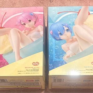 Re レム ラム クリームソーダ ゼロから始める異世界生活 フィギュア リゼロ Figure 7スケールフィギュア ラウンドワン