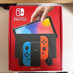 新品Nintendo Switch本体 有機EL ネオン スイッチ