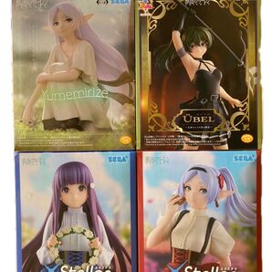 【未開封品】葬送のフリーレン フリーレン フェルン ユーベル フィギュア 4種セット プライズ フィギュア