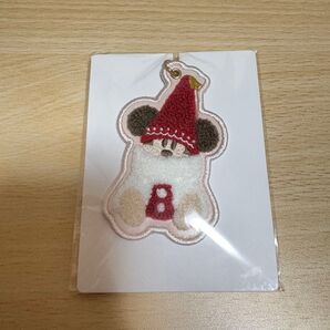 リルリンリン キーチェーン 2025 ディズニー クリスマス 赤