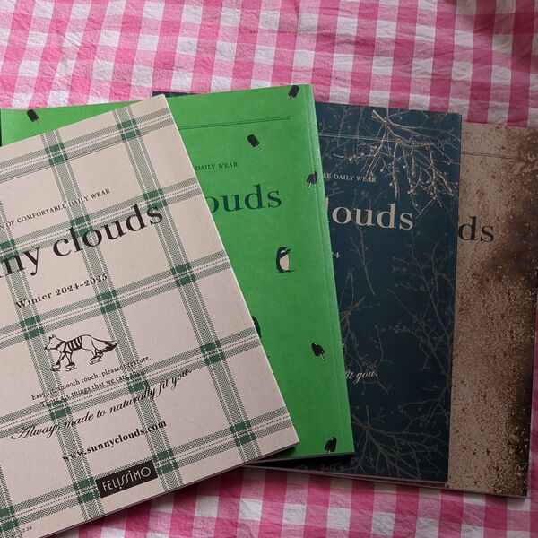 サニークラウズ sannycloudsカタログ フェリシモ バックナンバー カタログ 2022 2023 2024 中古4冊