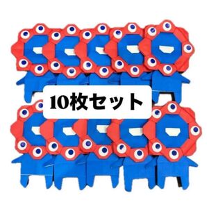 11/30まで値下げ【10枚】ミャクミャク風(非公式) 折り紙 ハンドメイド