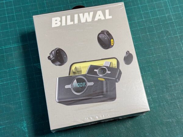BILIWAL ワイヤレス ピンマイク iPhone/Android/PC Vlog 48KHz/24Bit 中古