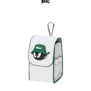 フォロー割引あり【25SS】UNISEX マットラバーボールポーチ ホワイト