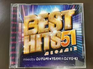 CD/BEST HITS 51 Megamix mixed by DJ FUMI★YEAH! & DJ YU-KI/中古