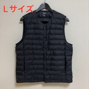 2024年製 ユニクロ パフテック コンパクトベスト L 黒/ブラック 収納袋付き