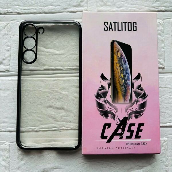 【ブラック】Samsung Galaxy S23 Plus ケース クリア